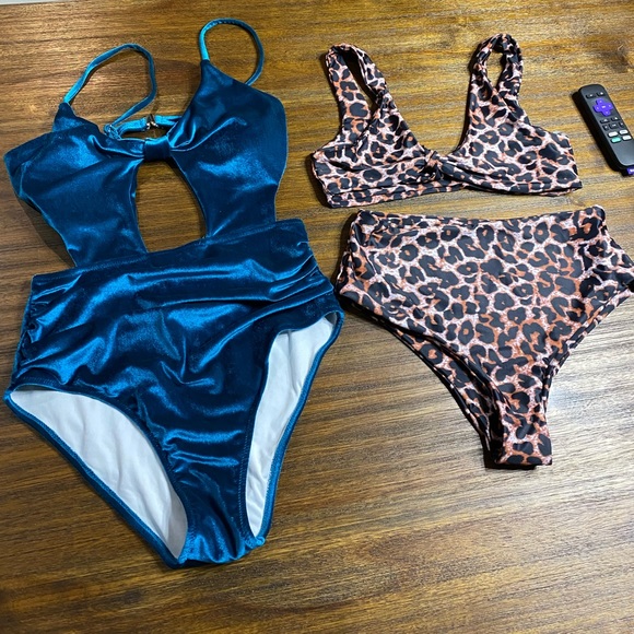 SHEIN Swim Shein Bathing Suit Bundle Size M Poshmark